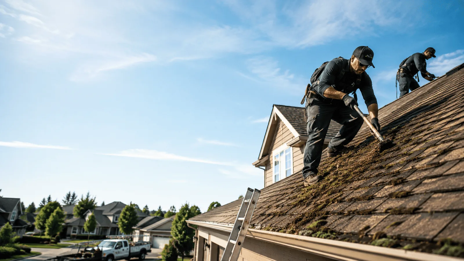 Roof Moss Removal in Prairie View, TX near me